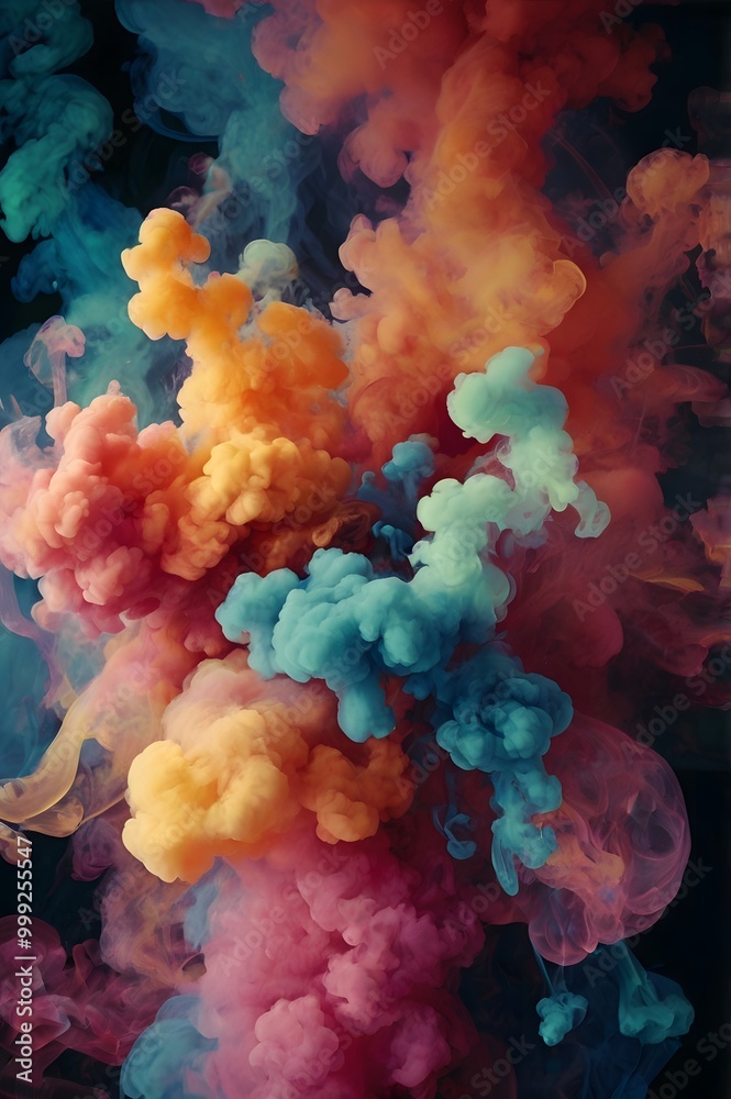 Abstract smoke background Abstract smoke background