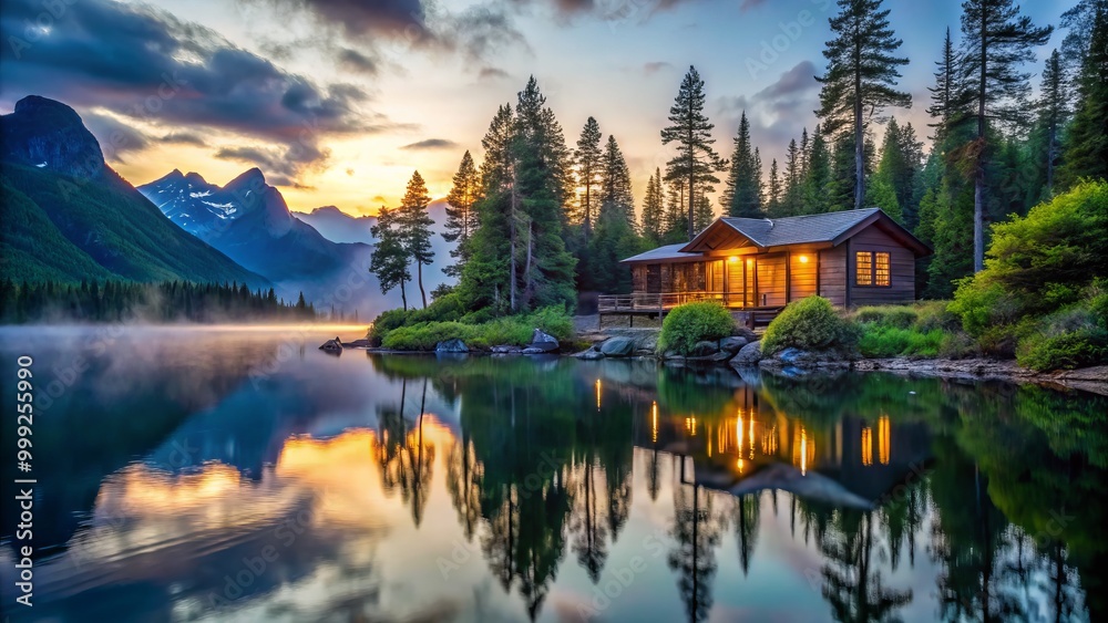 Fototapeta premium Secluded Paradise at First Light