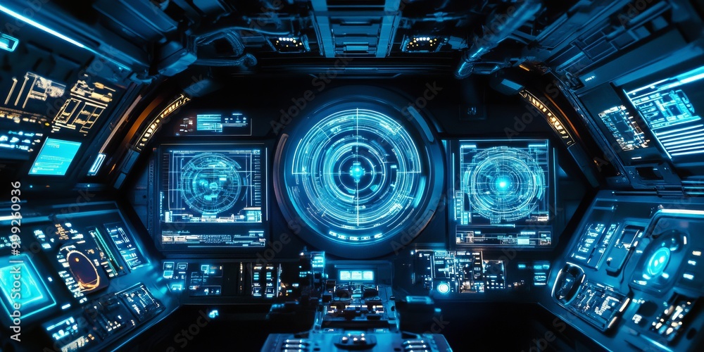 A cutting-edge space mission dashboard, with glowing digital gauges, orbit projections, and advanced control panels. A cutting-edge space mission dashboard, with glowing digital gauges, orbit projections, and advanced control panels.