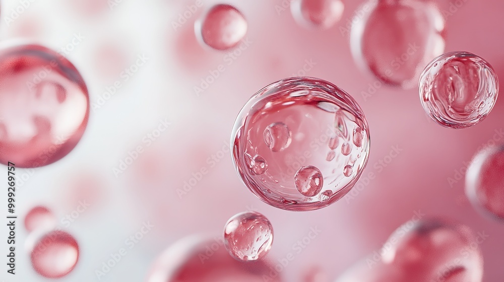 Activates skin collagen through the skin layers and reduces sagging skin cells. Serum and vitamins go down to the cells. 3d rendering. Activates skin collagen through the skin layers and reduces sagging skin cells. Serum and vitamins go down to the cells. 3d rendering.