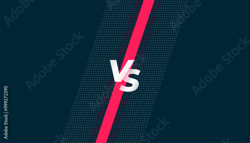 nice versus vs championship poster for tournament match