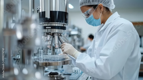 日本の近代的な科学施設における高度な実験研究