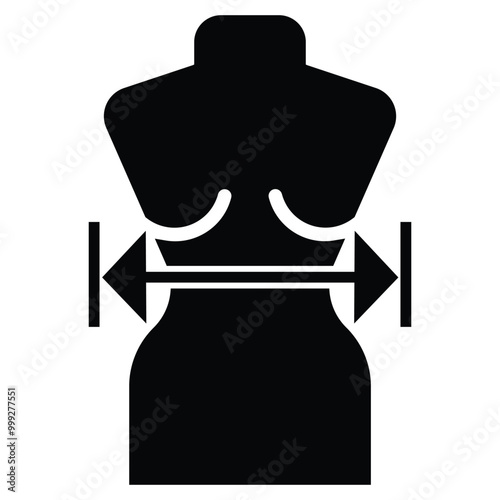 Clothing, figure, measurement icon photo