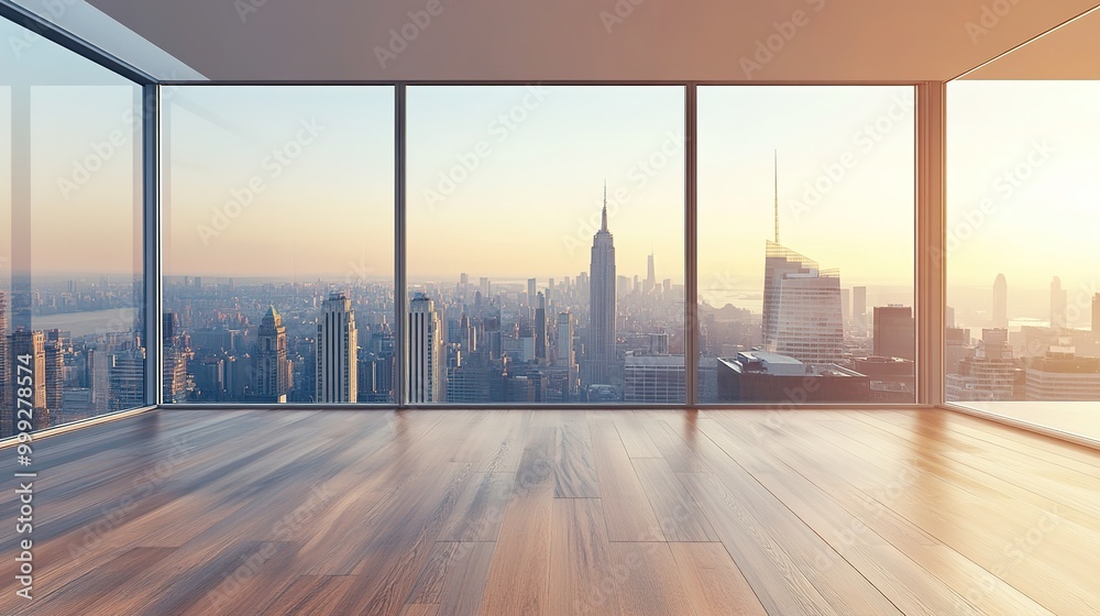 Fototapeta premium Luxurious Commercial Real Estate Exterior