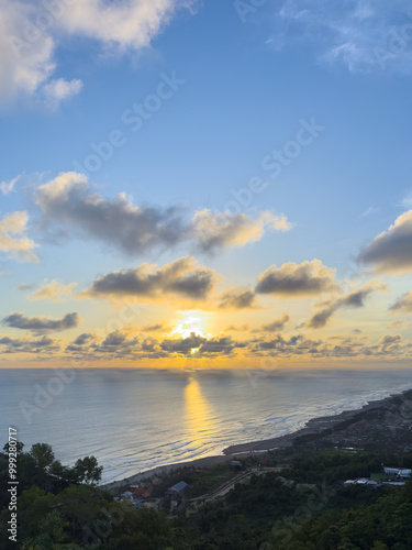 Sunset On The Sea