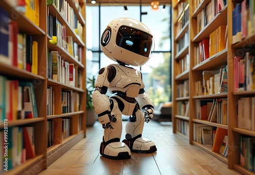 robot librarian