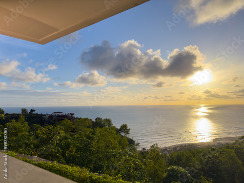 Sunset Over The Sea