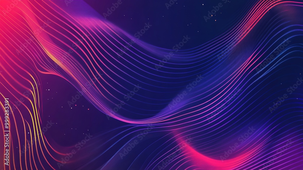 Vibrant Gradient Dynamic Lines Background Vibrant Gradient Dynamic Lines Background