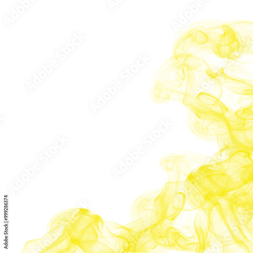 Yellow Flame Border