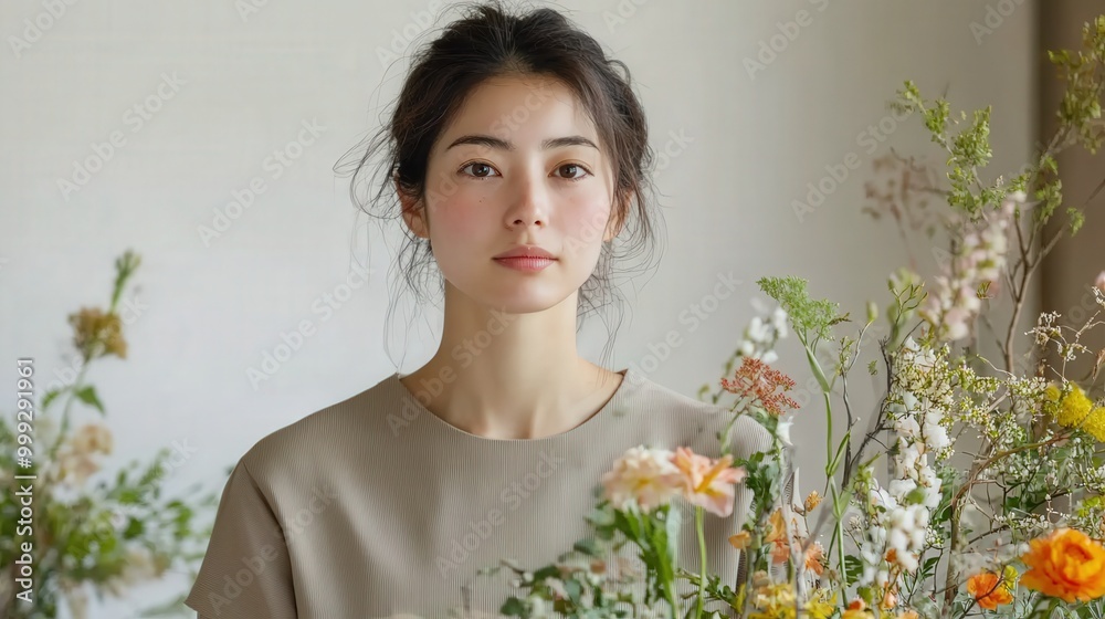 日本の生け花：春の装飾のための優雅な芸術