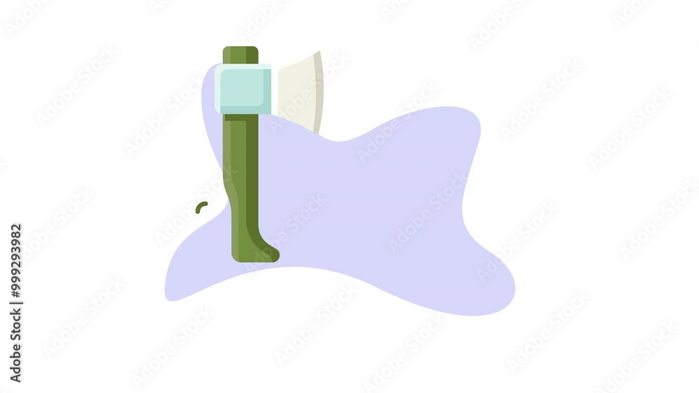 axe icon animation video, ax or hatchet icon flat design motion graphic animation axe icon animation video, ax or hatchet icon flat design motion graphic animation