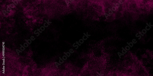 Abstract smoke frame and space,black background. brushed watercolor texture abstract background. Smoke steam moves on a black background. Fog texture. purple cloud and black sky textured background. 
