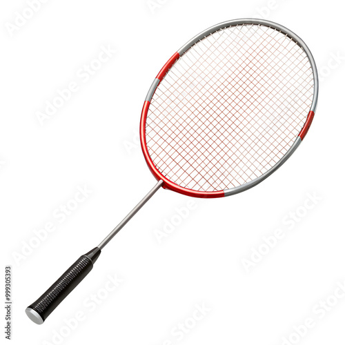 Tennis racket isolated on white PNG Transparent Background 