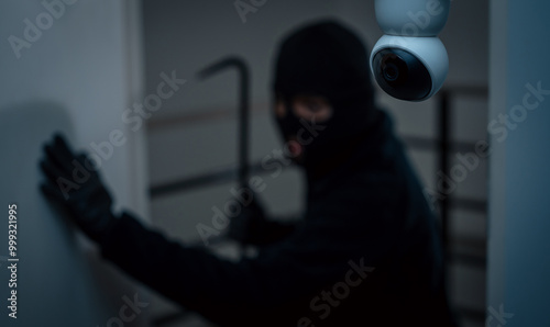 Tableau sur toile Security camera