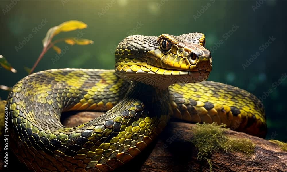 snake reptile looking on nature background snake reptile looking on nature background