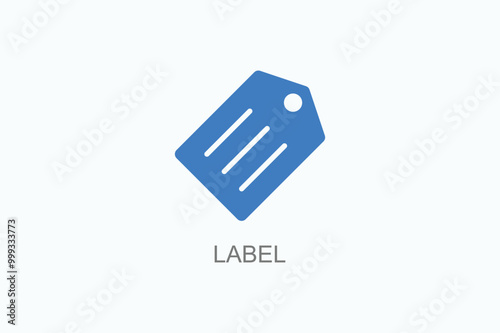 Label Vector Icon Or Logo Illustration