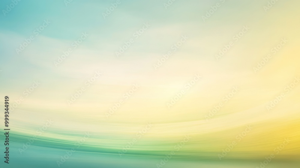 Soft abstract natural background with gentle gradients of sky blue, green, and soft yellow, symbolizing the serenity of nature's elements Soft abstract natural background with gentle gradients of sky blue, green, and soft yellow, symbolizing the serenity of nature's elements