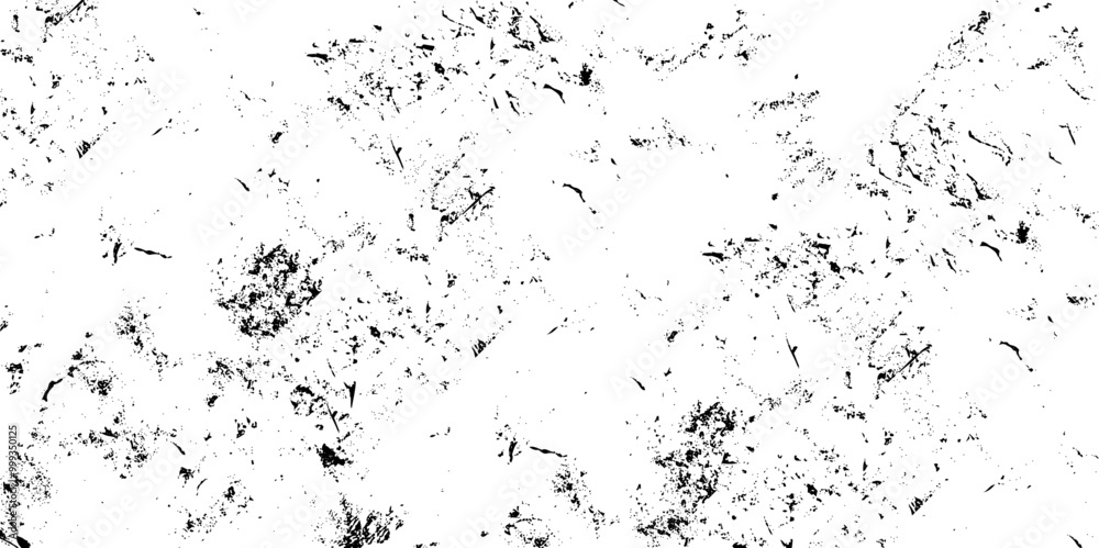 Obraz premium Damaged old wall, grunge abstract background. Vector texture. Distressed black overlay texture. Grunge dark messy background. Dirty empty cover template.