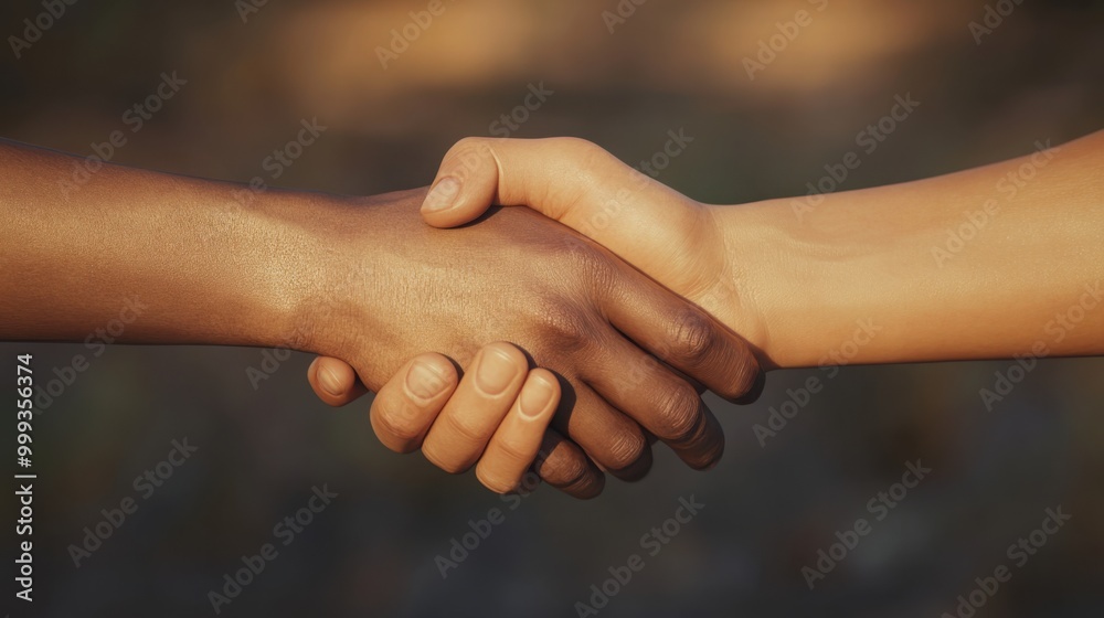 two hands in a firm handshake, symbolizing trust and friendship two hands in a firm handshake, symbolizing trust and friendship