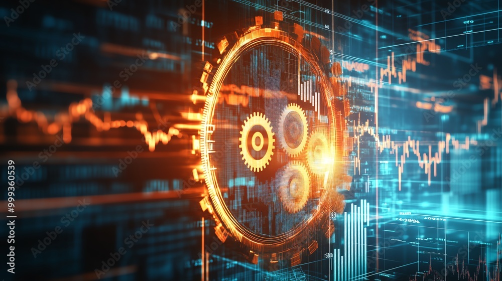 The Clockwork of Wealth: A CGI Representation of Investment Growth Through Time, Gears, and Financial Data The Clockwork of Wealth: A CGI Representation of Investment Growth Through Time, Gears, and Financial Data