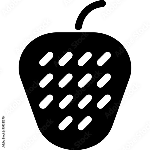Salkfaf Food Simple Solid Icon