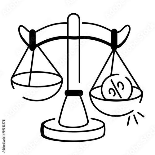 A sketchy style icon of tax law 

