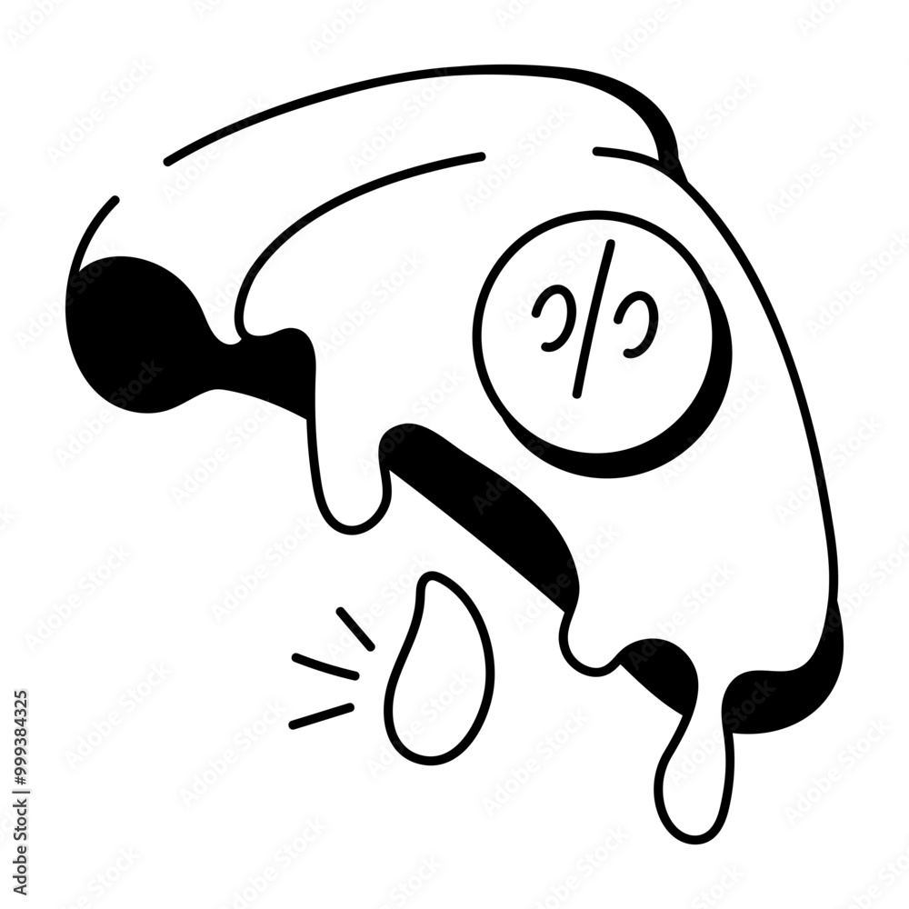 Doodle icon of consumption tax
Doodle icon of consumption tax