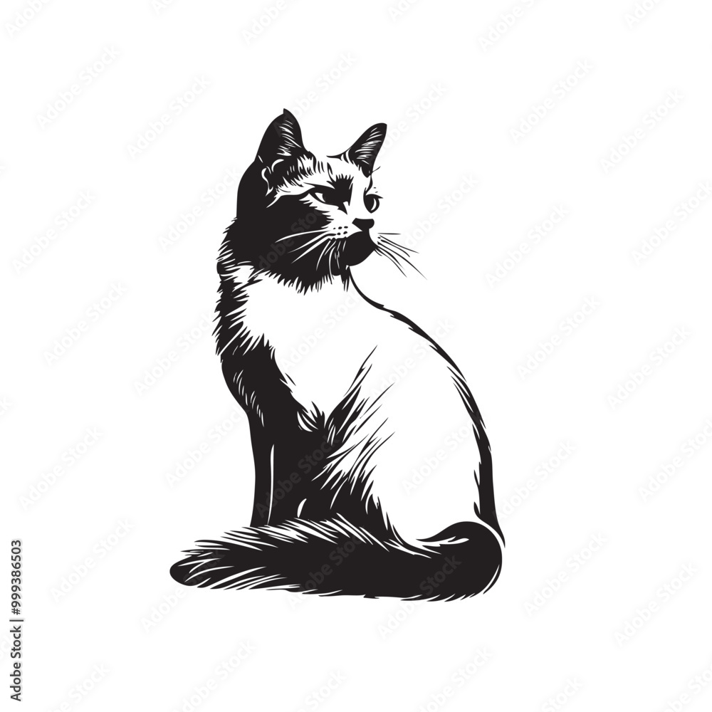 Walking Cat vector icon. Cat silhouette symbol. Linear style sign for mobile concept and web design. House animals symbol logo illustration Walking Cat vector icon. Cat silhouette symbol. Linear style sign for mobile concept and web design. House animals symbol logo illustration