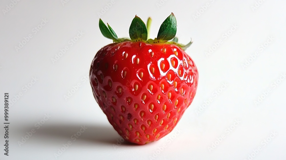 strawberry on a white background strawberry on a white background