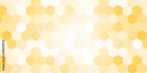 geometric hexagonal figures in the form of honeycombs. Texture or background, Seamless pattern of the hexagonal netting. Grid seamless pattern. Hexagonal graphic design.