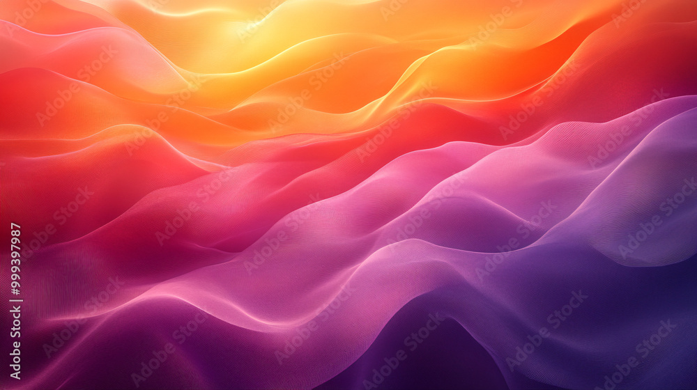 Abstract flowing waves in warm amber to deep plum gradient background, perfect for halloween, thanksgiving, or autumn web banners. Abstract flowing waves in warm amber to deep plum gradient background, perfect for halloween, thanksgiving, or autumn web banners.