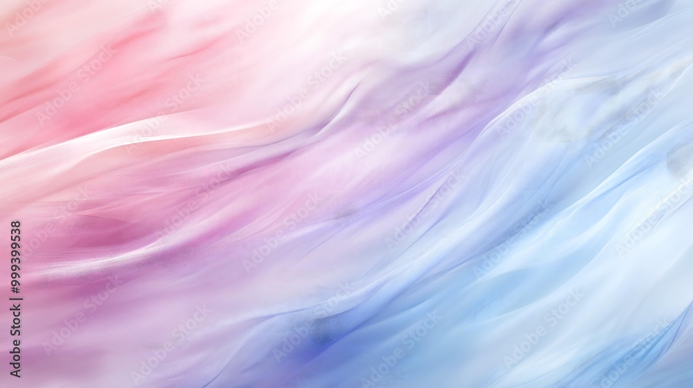 Pastel Dream: Abstract Swirling Hues of Pink and Blue Pastel Dream: Abstract Swirling Hues of Pink and Blue