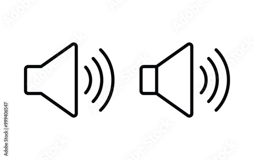 speaker icon, speaker sign vector