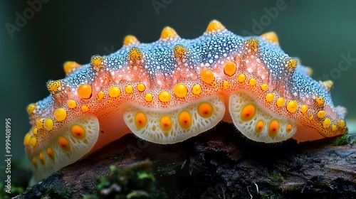 Vibrant Colorful Mushroom Macro Photography