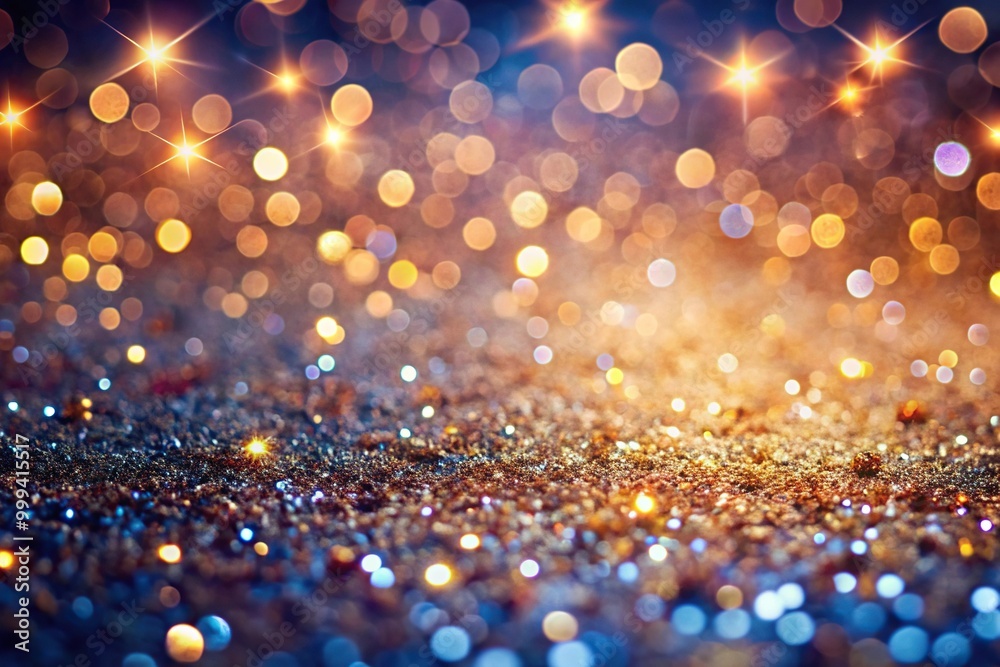 Abstract background with shimmering glitters