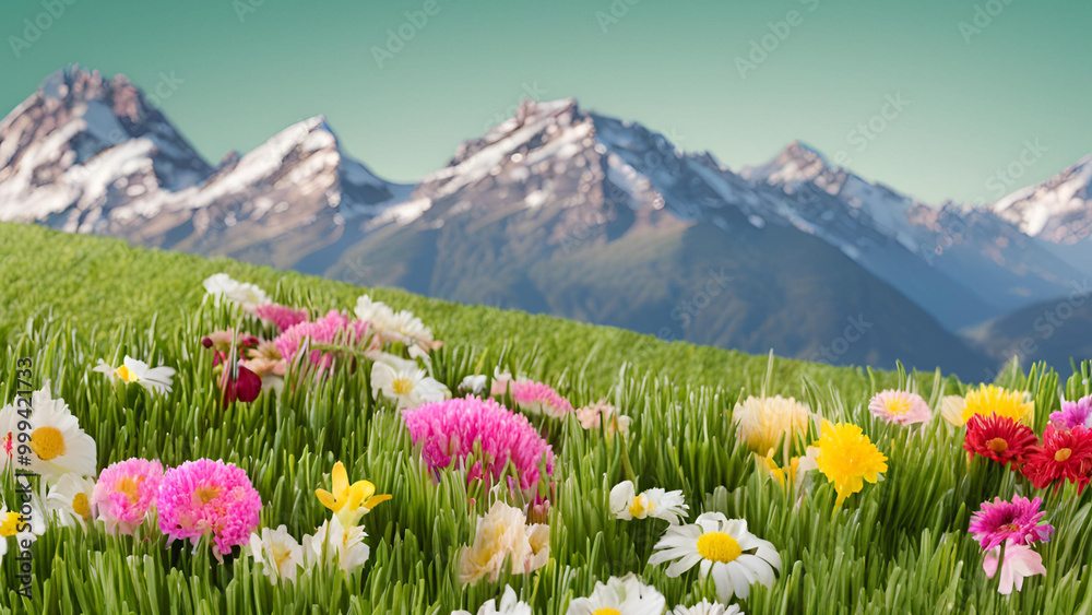 Obraz premium Mountain landscape