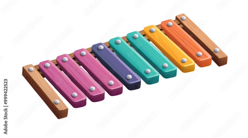 Colorful xylophone with wooden bars and vibrant tones, perfect for childrens music education and playtime. This instrument encourages creativity and musical exploration. Colorful xylophone with wooden bars and vibrant tones, perfect for childrens music education and playtime. This instrument encourages creativity and musical exploration.