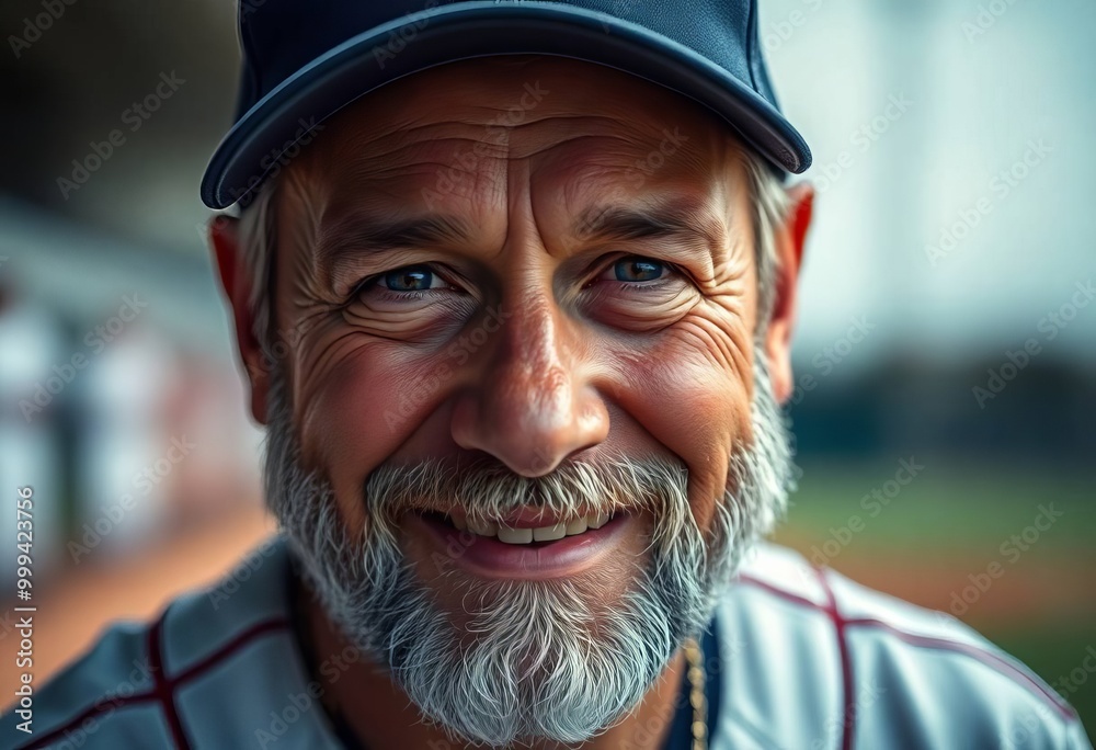 Joyful Sports Enthusiast Portrait Joyful Sports Enthusiast Portrait