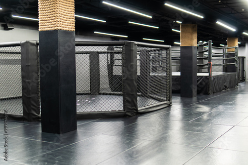 boxer arena athlete competition background ring boxing sport fighter match challenge combat fight
