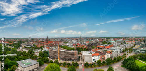 Bild auf Leinwand Hannover is the capital of the state of Lower Saxony (Germany).