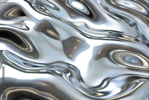 Beautiful texture liquid soft metal, design natural abstract background