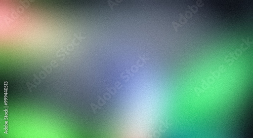 Green blue gray noise texture grainy gradient background smooth blurred backdrop website header design. Colorful grainy gradient texture backdrop background