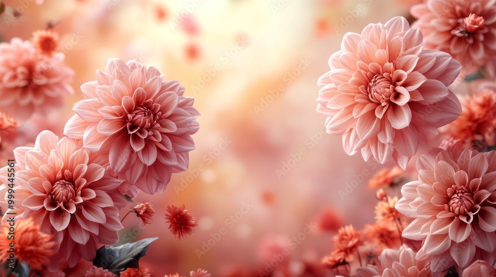 A close up of a bunch of pink flowers with a pink background A close up of a bunch of pink flowers with a pink background