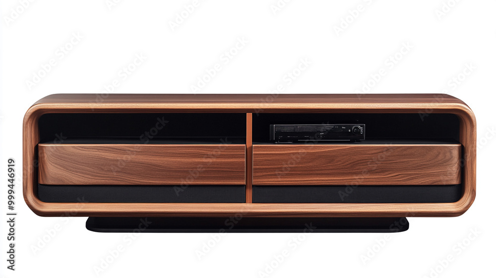 Modern wooden TV cabinet with sleek design and storage in a contemporary living room setting Modern wooden TV cabinet with sleek design and storage in a contemporary living room setting