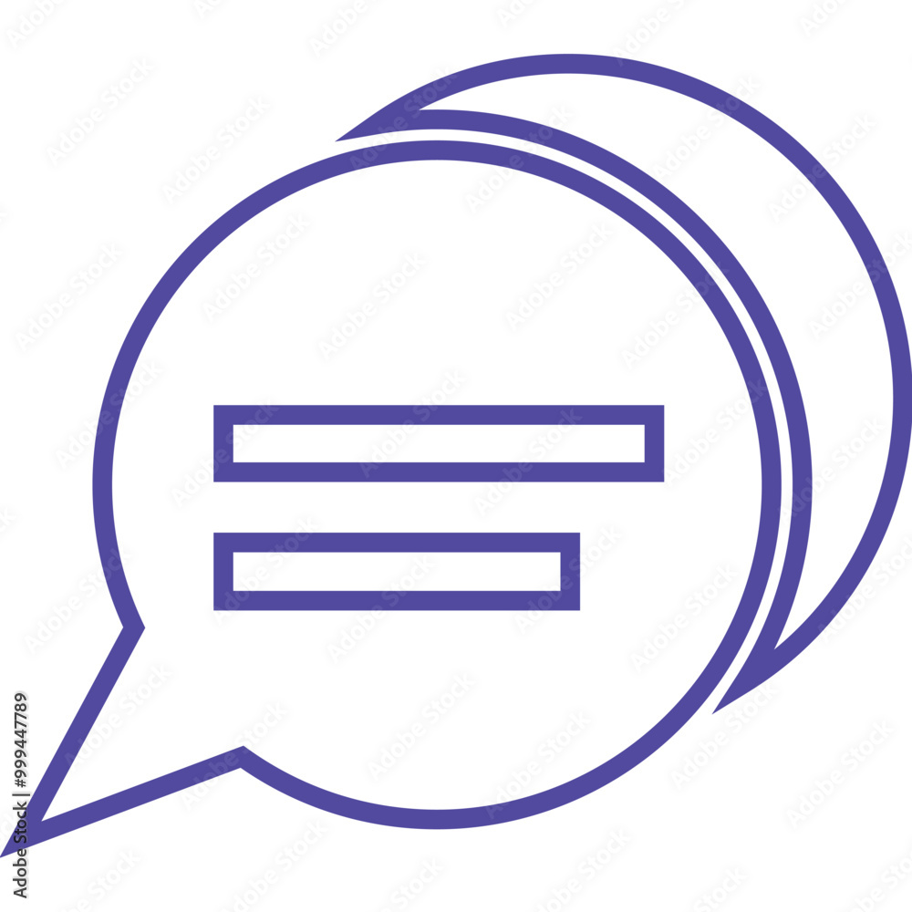 Chat, comment, communication icon