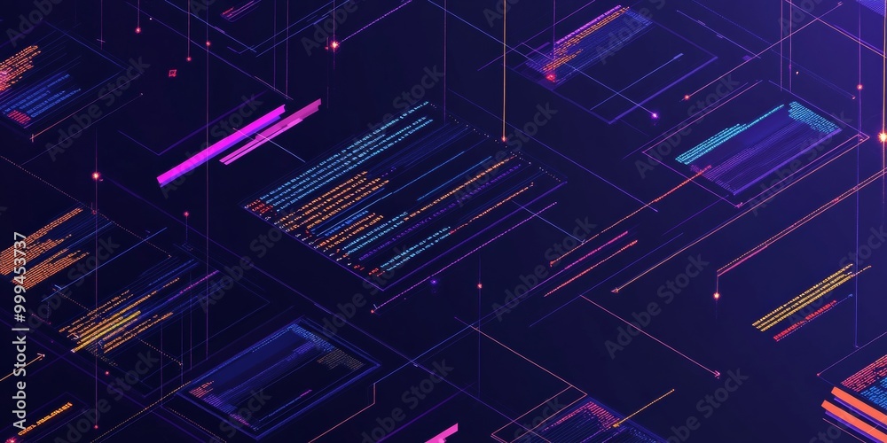 Zoomed-in view of a unit testing environment, test cases running and ...
