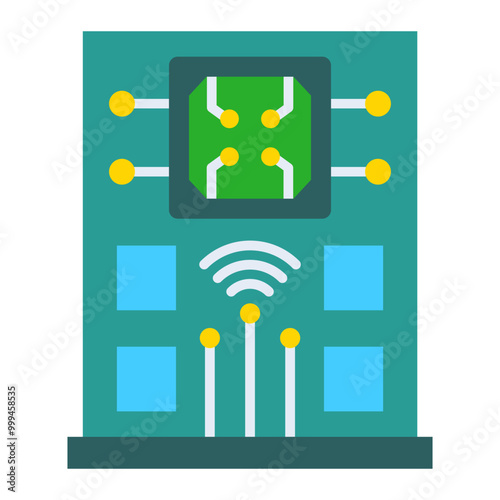 Artificial building Icon