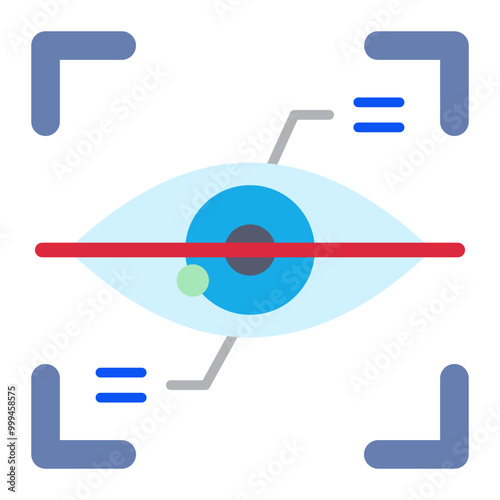 Eye scanner Icon