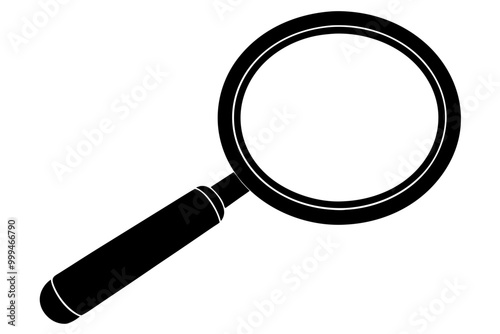  Magnifying glass icon, magnifying symbol vector, glass, magnifier, search. vector illustration