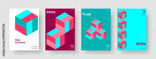 Geometric Business Presentation Template. Creative Flyer Layout. Modern Report Design. Poster. Brochure. Book Cover. Background. Banner. Pamphlet. Catalog. Leaflet. Advertising. Brand Identity